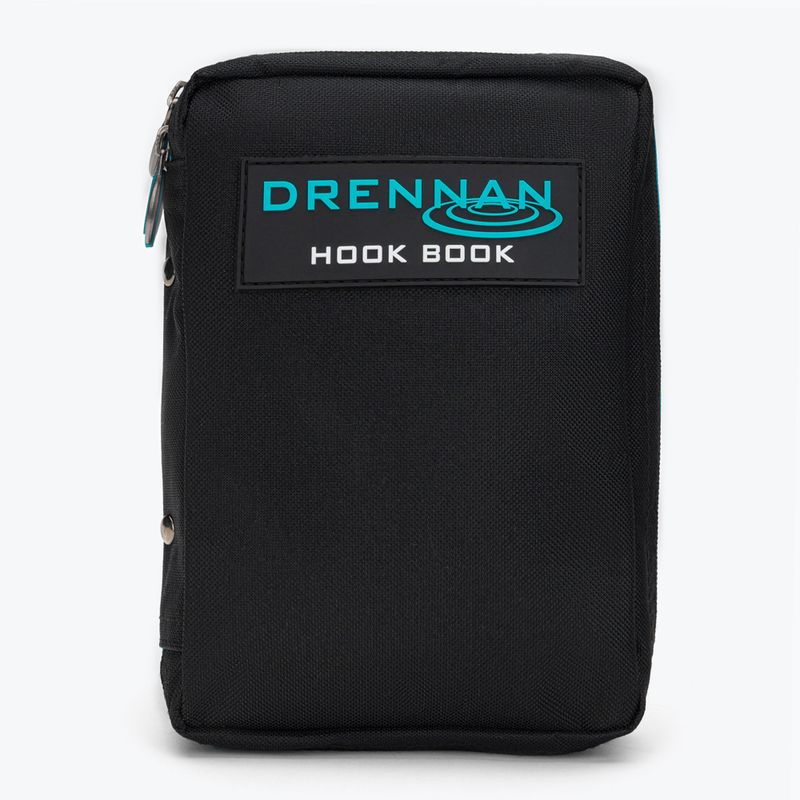 Drennan Кутия за куки риболовен портфейл за лидери черен LUDHB001 2