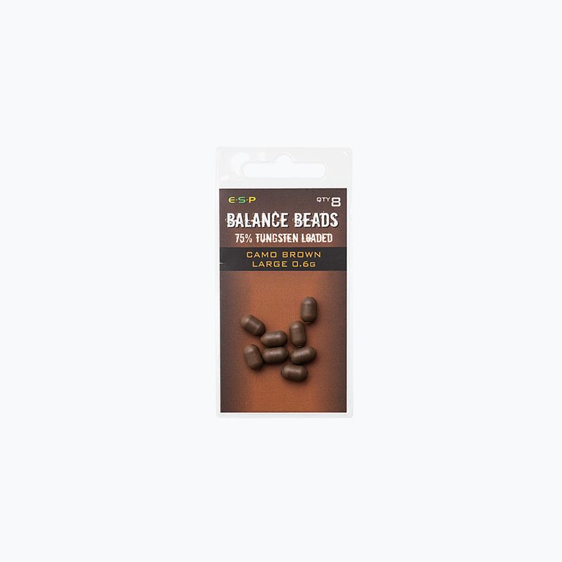 Шаранови мъниста ESP Balance Beads 8 бр. кафяви ETTLBB02GB