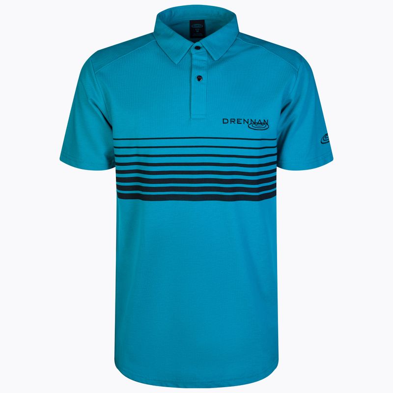 Мъжка риболовна риза Drennan Aqua Line Polo blue CSDAP205