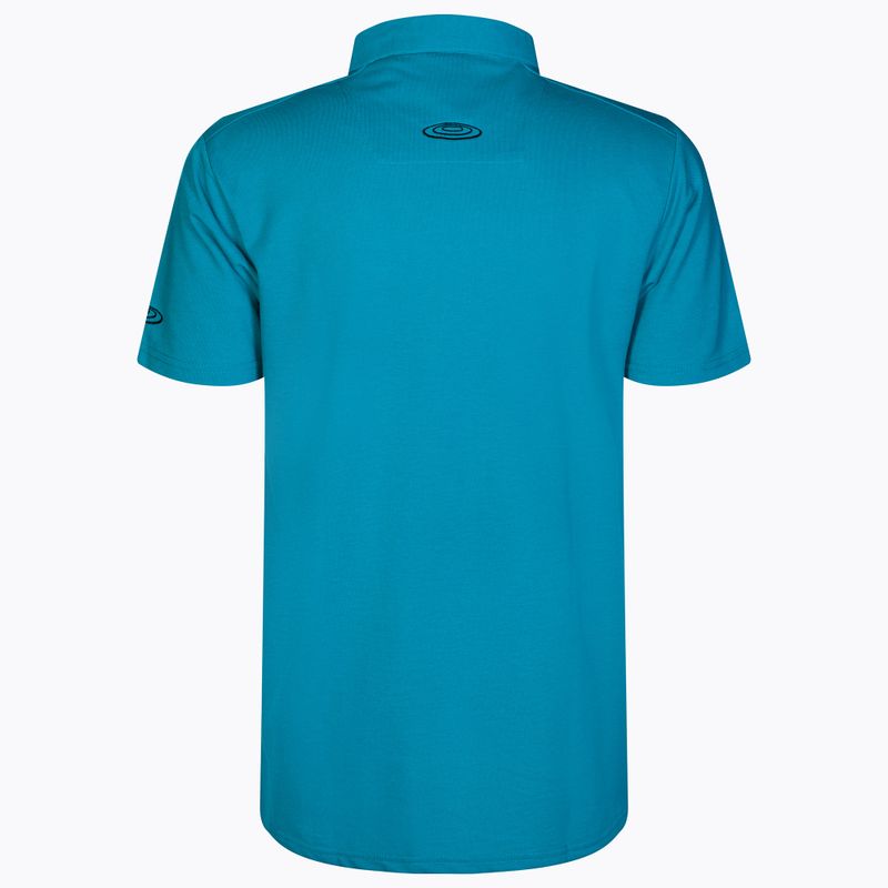 Мъжка риболовна риза Drennan Aqua Line Polo blue CSDAP205 2