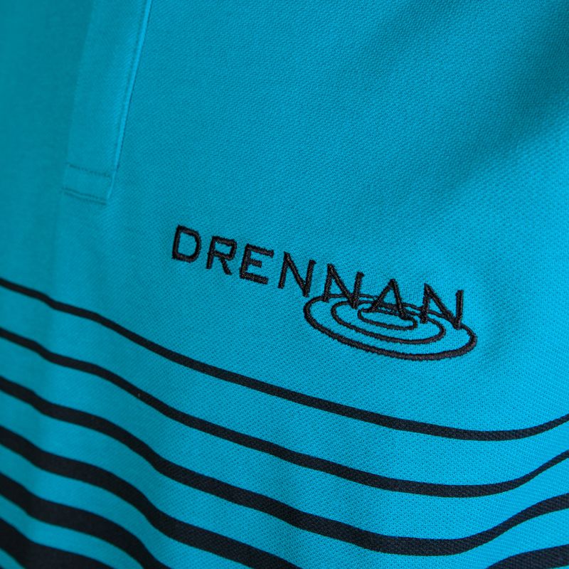 Мъжка риболовна риза Drennan Aqua Line Polo blue CSDAP205 3