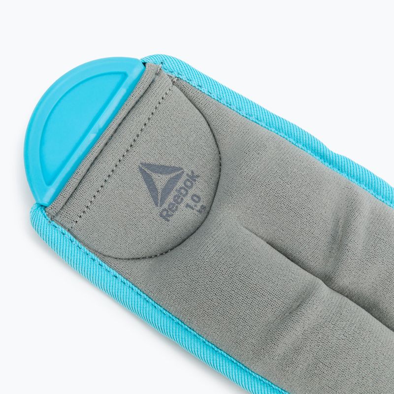 Утежнения за китки Reebok 2 x 1 кг сиво RAWT-11071BL 3