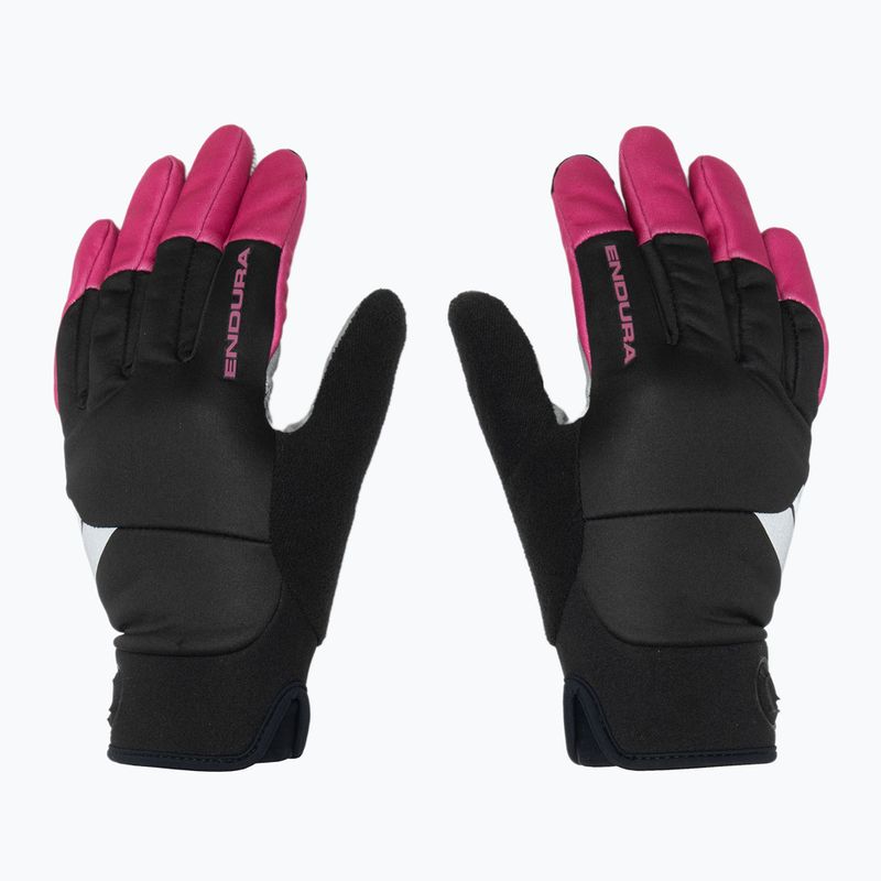 Дамски ръкавици за колоездене Endura Windchill W cerise 2