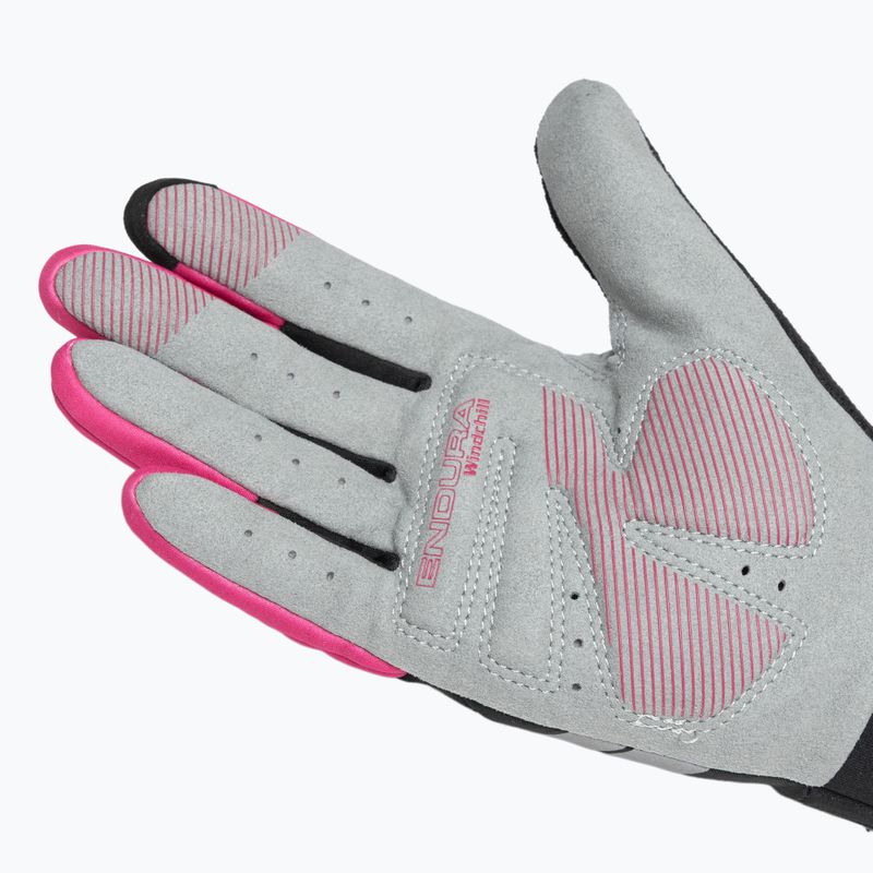 Дамски ръкавици за колоездене Endura Windchill W cerise 5
