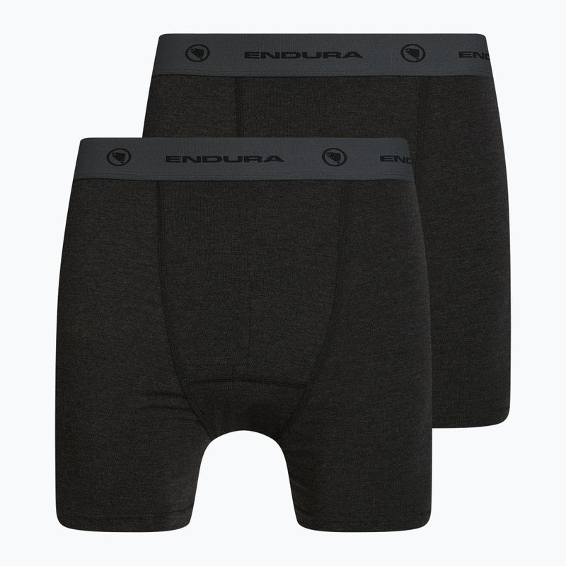 Мъжки боксерки за колоездене Endura 2 чифта anthracite
