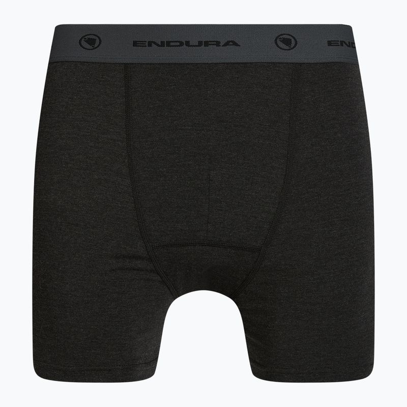 Мъжки боксерки за колоездене Endura 2 чифта anthracite 2