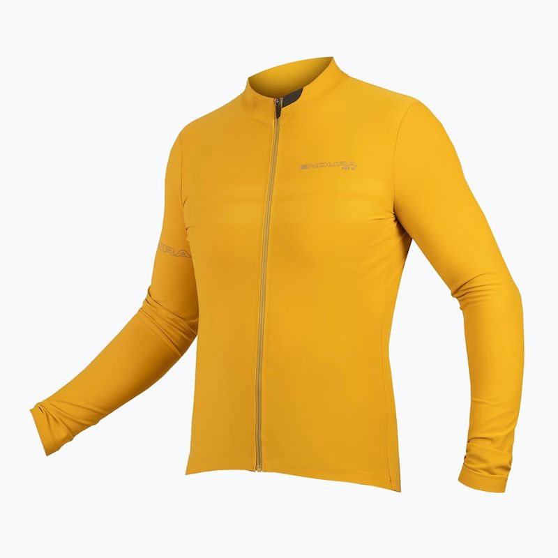 Мъжка колоездачна блуза с дълъг ръкав Endura Pro SL II L/S mustard 10