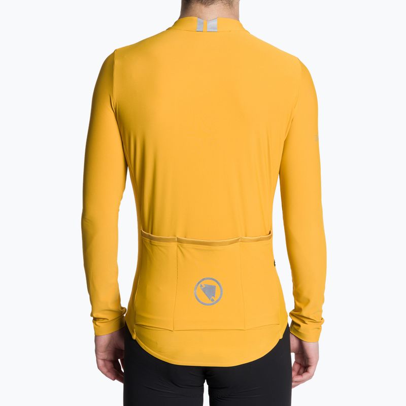 Мъжка колоездачна блуза с дълъг ръкав Endura Pro SL II L/S mustard 4