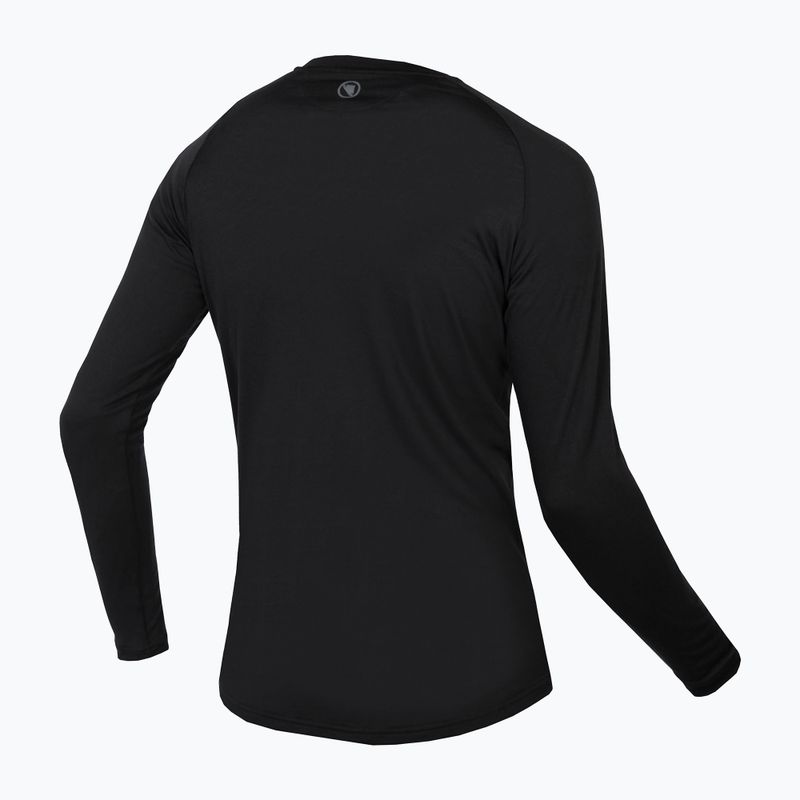 Мъжка блуза с дълъг ръкав за колоездене Endura Baabaa Merino black 2