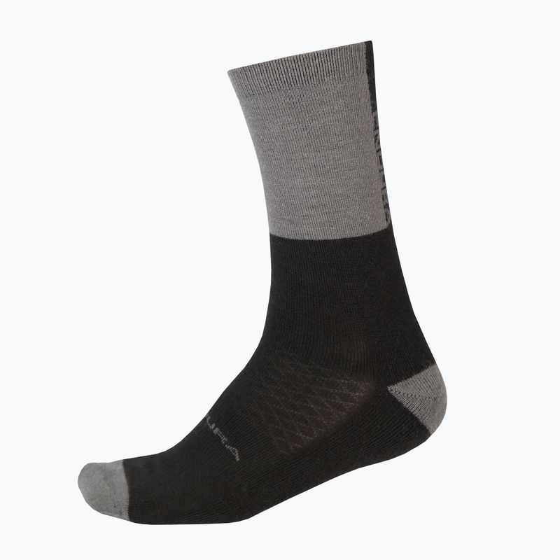 Чорапи за колоездене Endura Baa Baa Merino Winter black