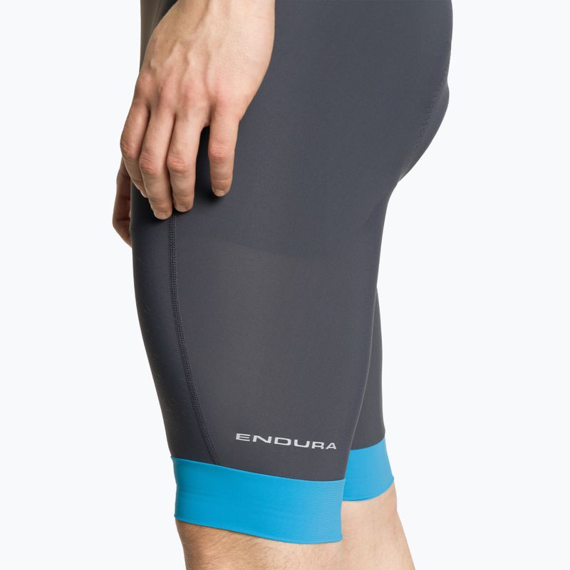 Мъжки къси панталони за колездене Endura Xtract Lite Bibshort hi-biz blue 3