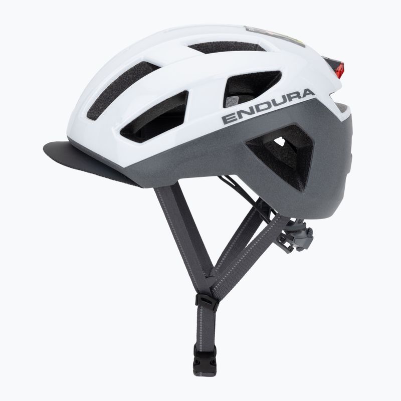 Велосипедна каска Endura Urban Luminite бяла 3