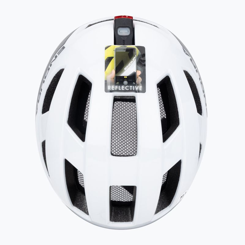 Велосипедна каска Endura Urban Luminite бяла 6