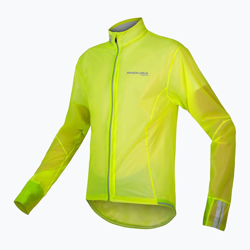 Endura FS260-Pro Adrenaline Race II hi-viz жълто мъжко яке за колоездене 6