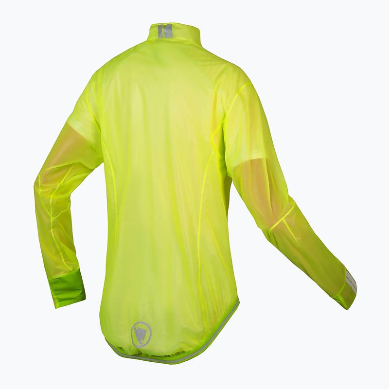 Endura FS260-Pro Adrenaline Race II hi-viz жълто мъжко яке за колоездене 7