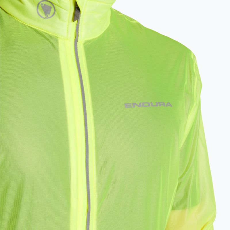 Endura FS260-Pro Adrenaline Race II hi-viz жълто мъжко яке за колоездене 3