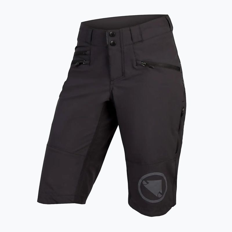 Дамски къси панталони за колоездене Endura Singletrack II Short black