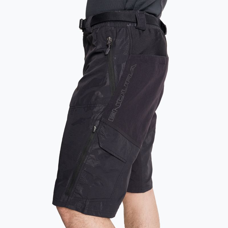 Мъжки шорти за колоездене Endura Hummvee Short black camouflage 3