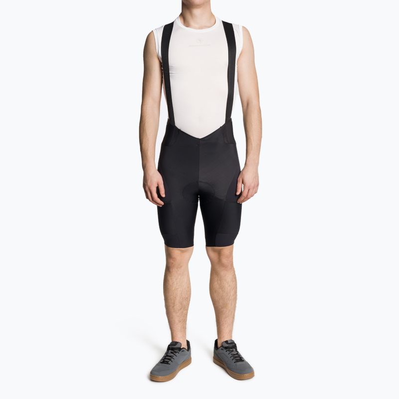 Мъжки къси панталони за колоездене Endura GV500 Reiver Bibshort black