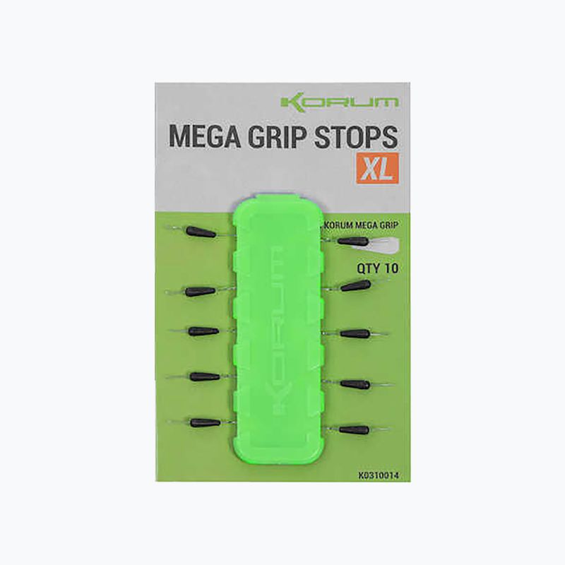 Korum Mega Grip Стопове 10 бр. черни K0310013
