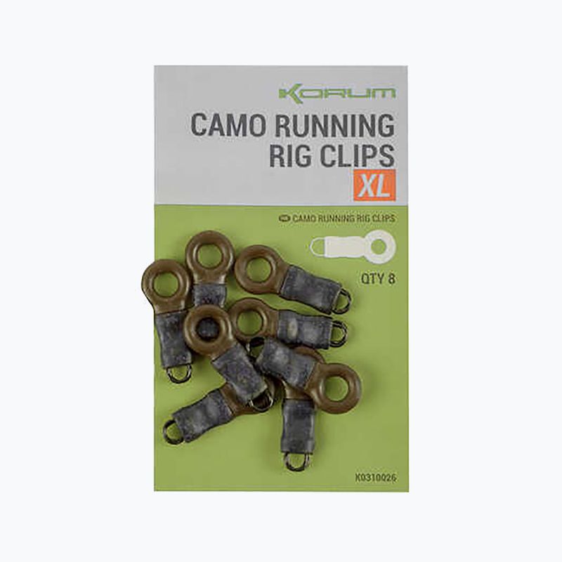 Korum Клипси за бягащи съоръжения Camo K0310026