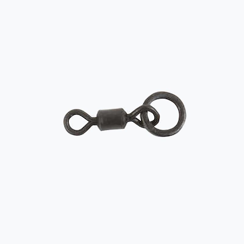 Кръгли пръстени Avid Carp Terminal Ringed Hookbait Swivels czarne A0640041