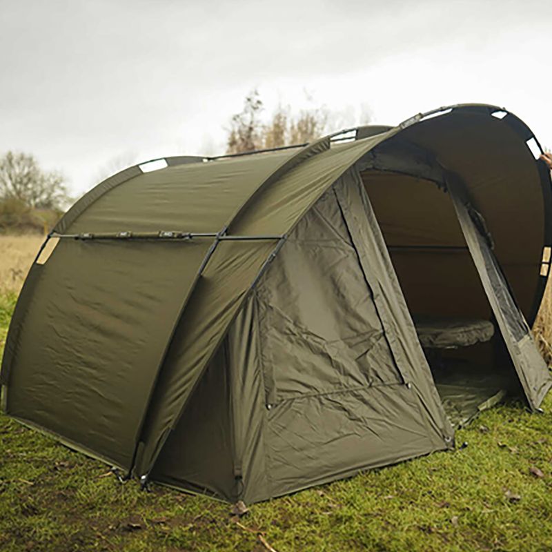Avid Carp Ascent Bivvy One Man шаранска палатка кафява A0530007 4