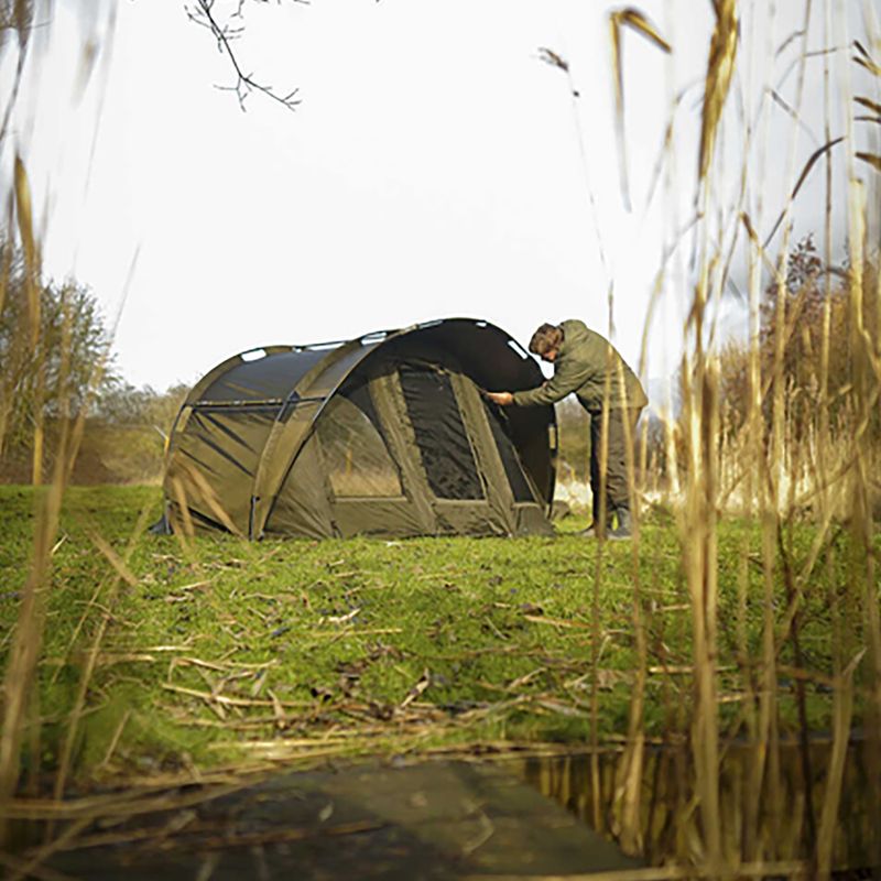 Avid Carp Ascent Bivvy One Man шаранска палатка кафява A0530007 5