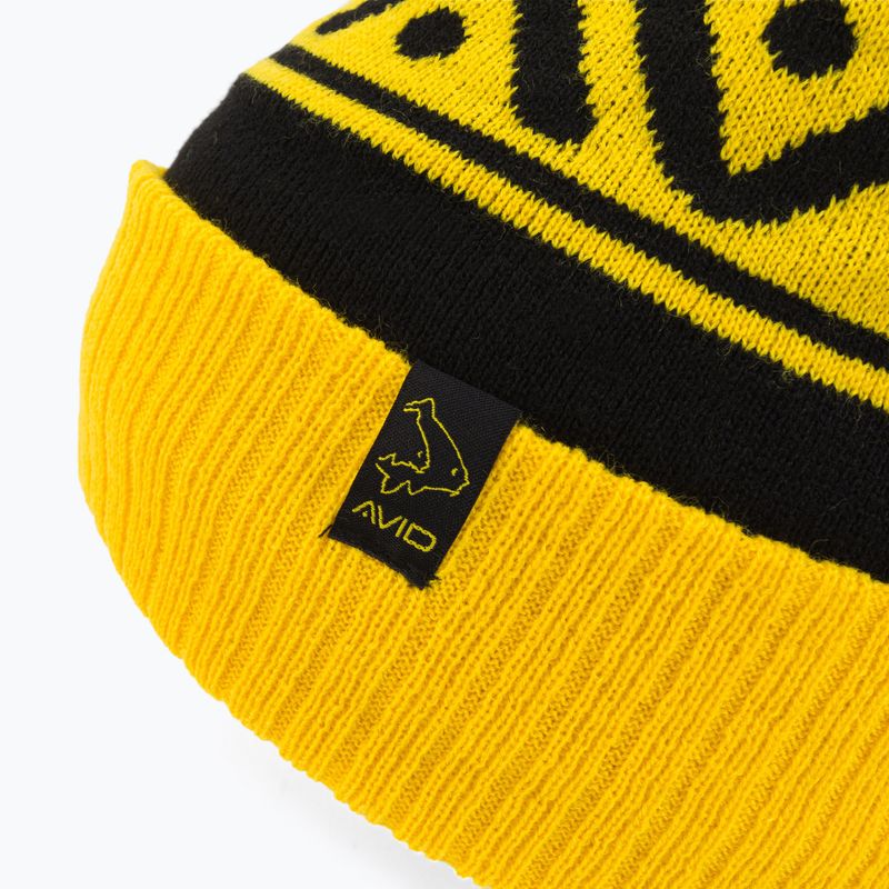Avid Carp Bobble Hat yellow A0620100 3