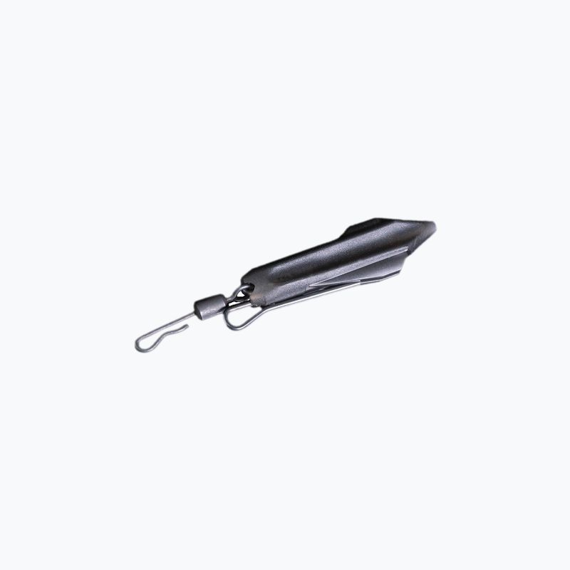 Ridge Monkey Connexion Uni Lead Clip Silt 5 бр. черни RMT103