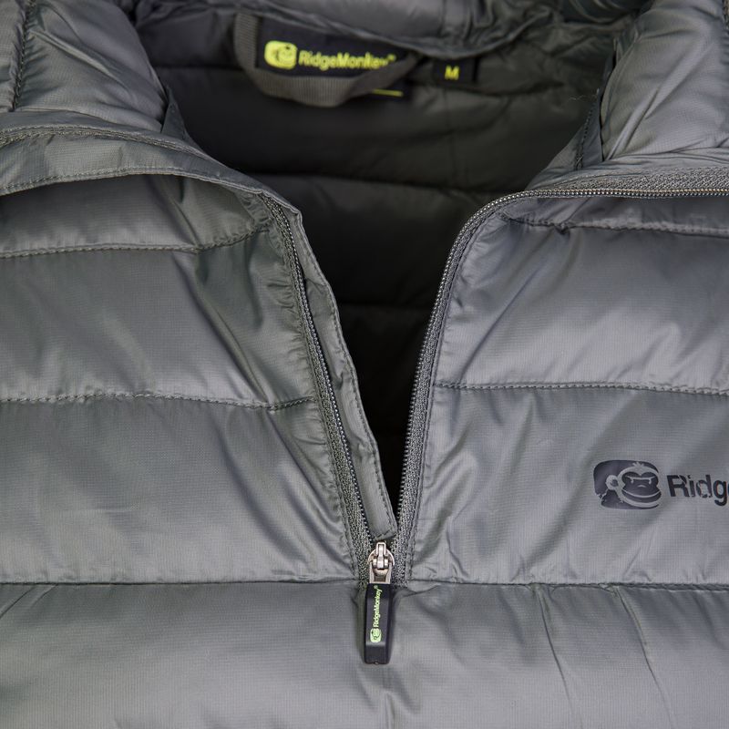 Мъжко риболовно яке RidgeMonkey Apearel K2Xp Compact Coat green RM565 4