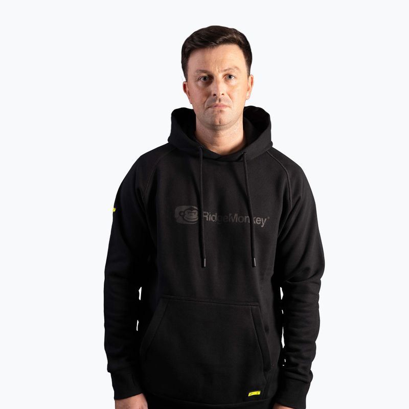 Мъжки риболовен суитшърт RidgeMonkey Apearel Heavyweight Hoody black RM629