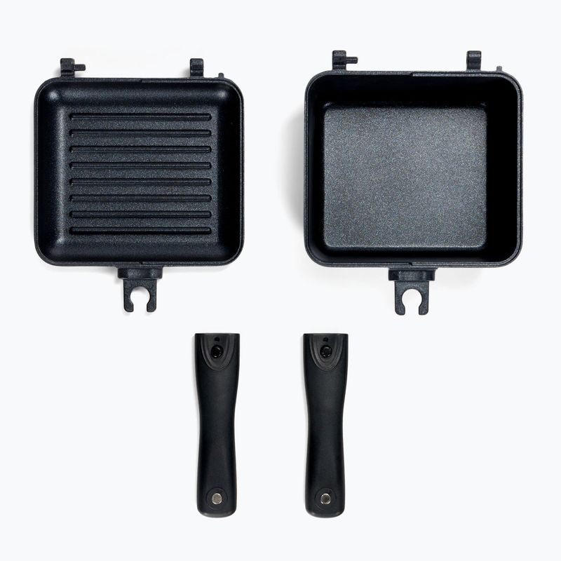 RidgeMonkey Connect Mini Pan & Griddle black MMP PG pot 3