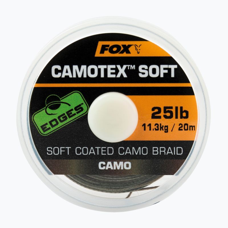 Плетеница за риболов на шаран FOX Camotex Soft Camo CAC737