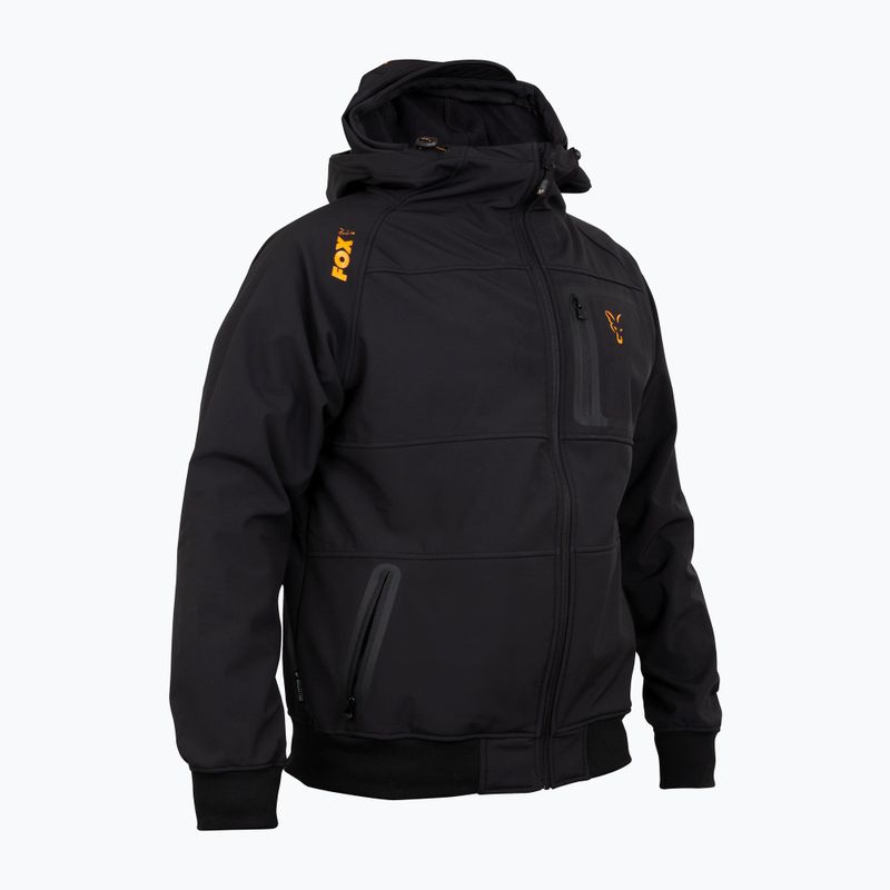 Мъжки суитшърт Fox Collection Shell Hoodie Black CCL0