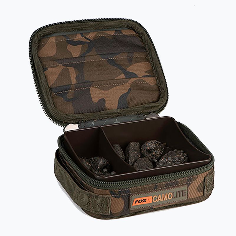 Fox International Camolite Rigid Lead & Bits Компактна камуфлажна чанта за шаран 5