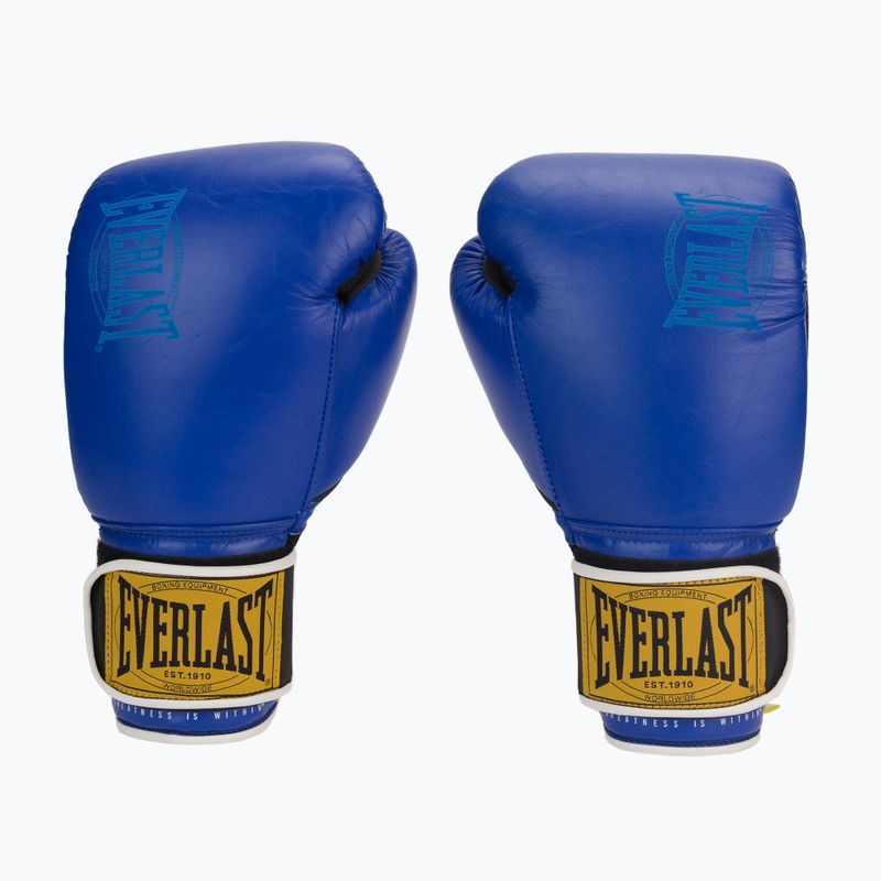 EVERLAST 1910 Класически сини боксови ръкавици EV1910