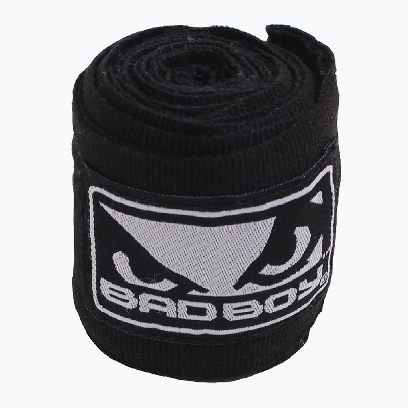 Боксови превръзки Bad Boy в черно и бяло BBE00045
