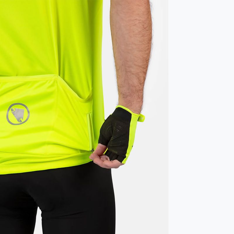 Мъжка колоездачна тениска Endura Xtract II hi-viz yellow 4