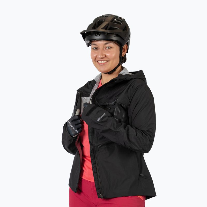 Дамско яке за колоездене Endura Singletrack II Waterproof black 3