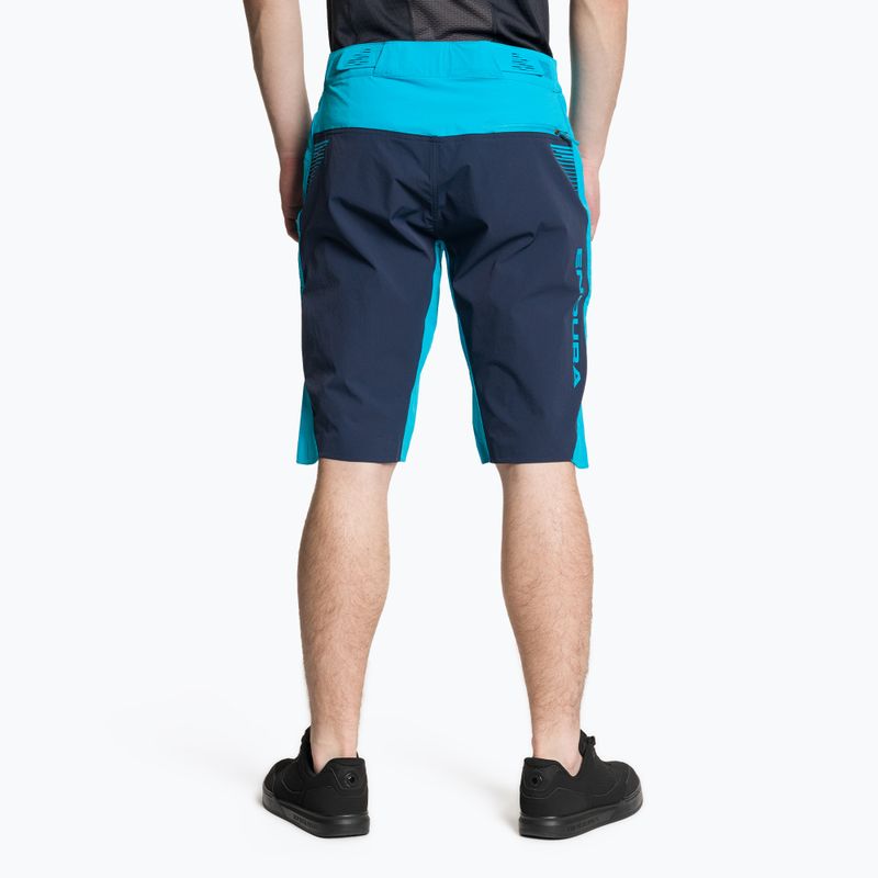 Мъжки къси панталони за колоездене Endura Singletrack Lite Short Sht electric blue 2