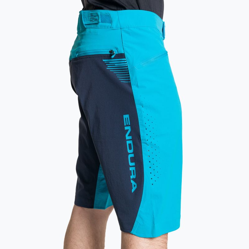 Мъжки къси панталони за колоездене Endura Singletrack Lite Short Sht electric blue 4