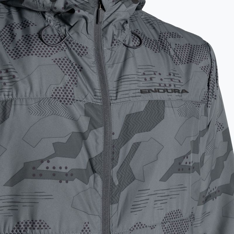 Мъжко яке за колоездене Endura Hummvee Windshell grey camo 3