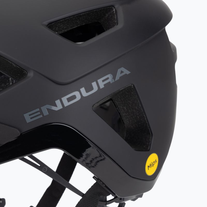 Каска за велосипед Endura Hummvee Plus MIPS черна 7