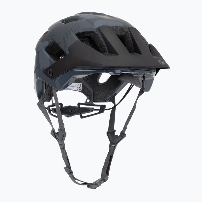 Endura Hummvee Plus MIPS сива камуфлажна каска за велосипед