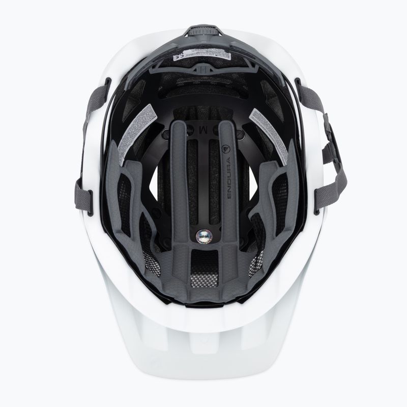 Велосипедна каска Endura Hummvee Plus MIPS бяла 5