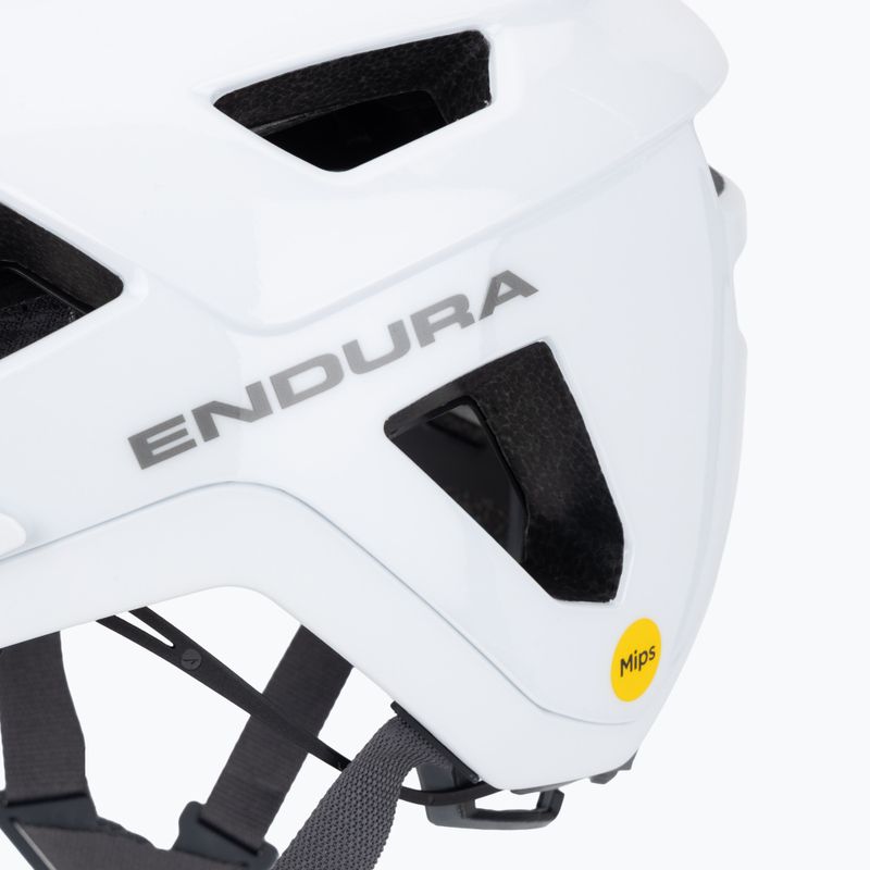 Велосипедна каска Endura Hummvee Plus MIPS бяла 7