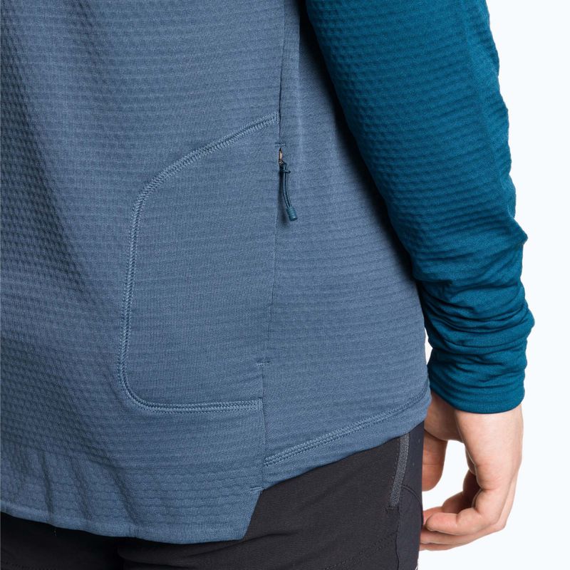 Мъжки Endura Singletrack Fleece колоездене с дълъг ръкав ensign blue 5