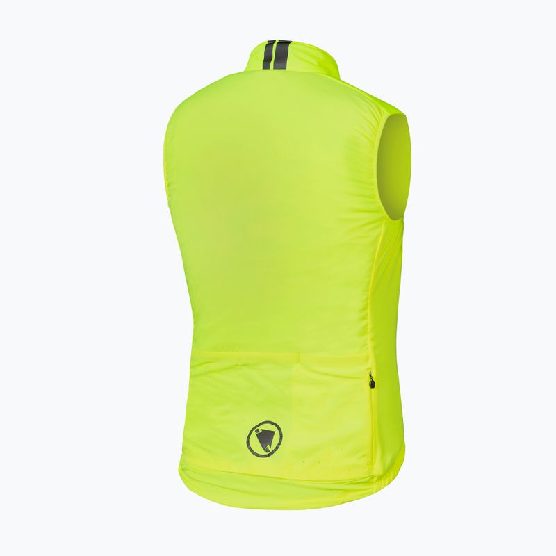Мъжка велосипедна жилетка Endura Pro PrimaLoft hi-viz yellow 2