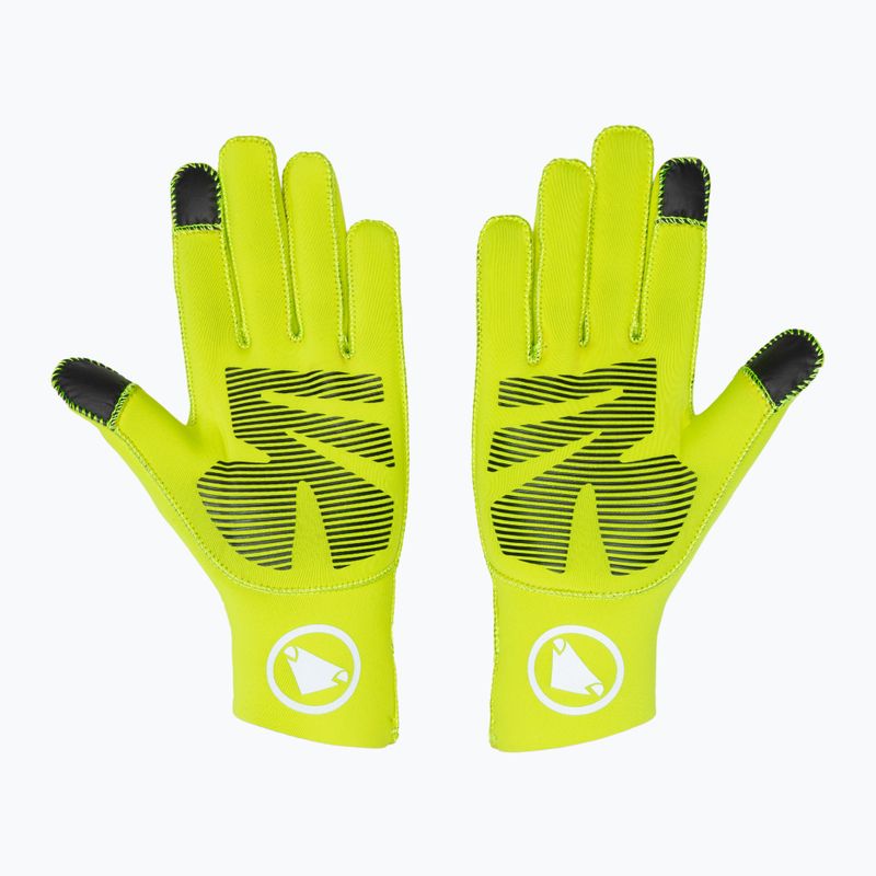 Мъжки ръкавици за колоездене Endura FS260-Pro Nemo Glove II hi-viz yellow 3